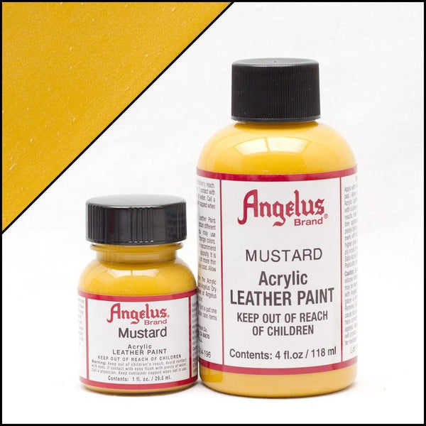 Angelus Leather Paint Mustard -nahkamaali