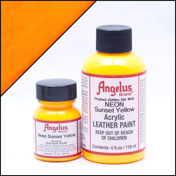 Angelus Leather Paint Sunset Yellow -nahkamaali
