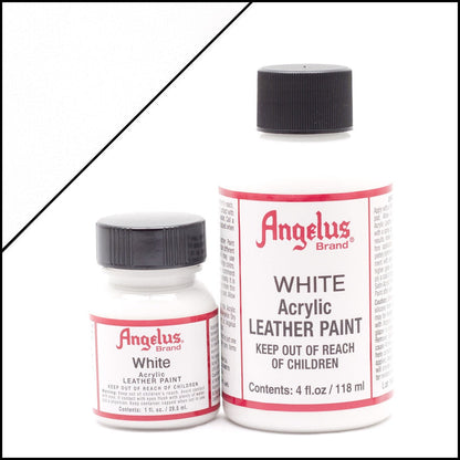 Angelus Leather Paint White -nahkamaali