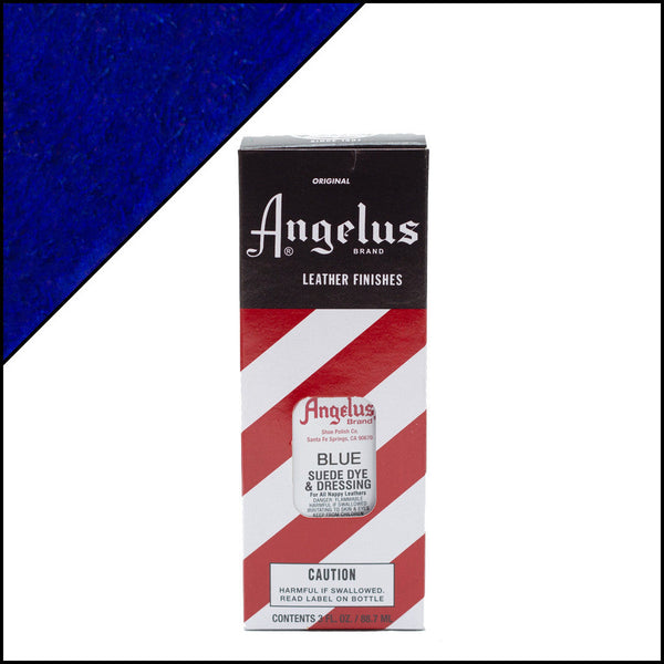 Angelus Suede Dye Blue -mokkanahkaväri, 3 oz