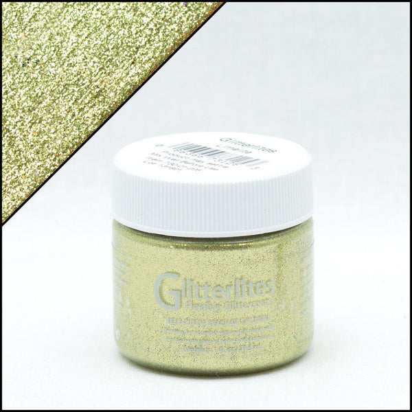 Angelus Glitterlites Limelite -glittermaali, 1 oz