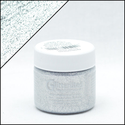 Angelus Glitterlites Silver Spark -glittermaali, 1 oz