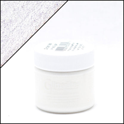 Angelus Glitterlites White Sugar -glittermaali, 1 oz